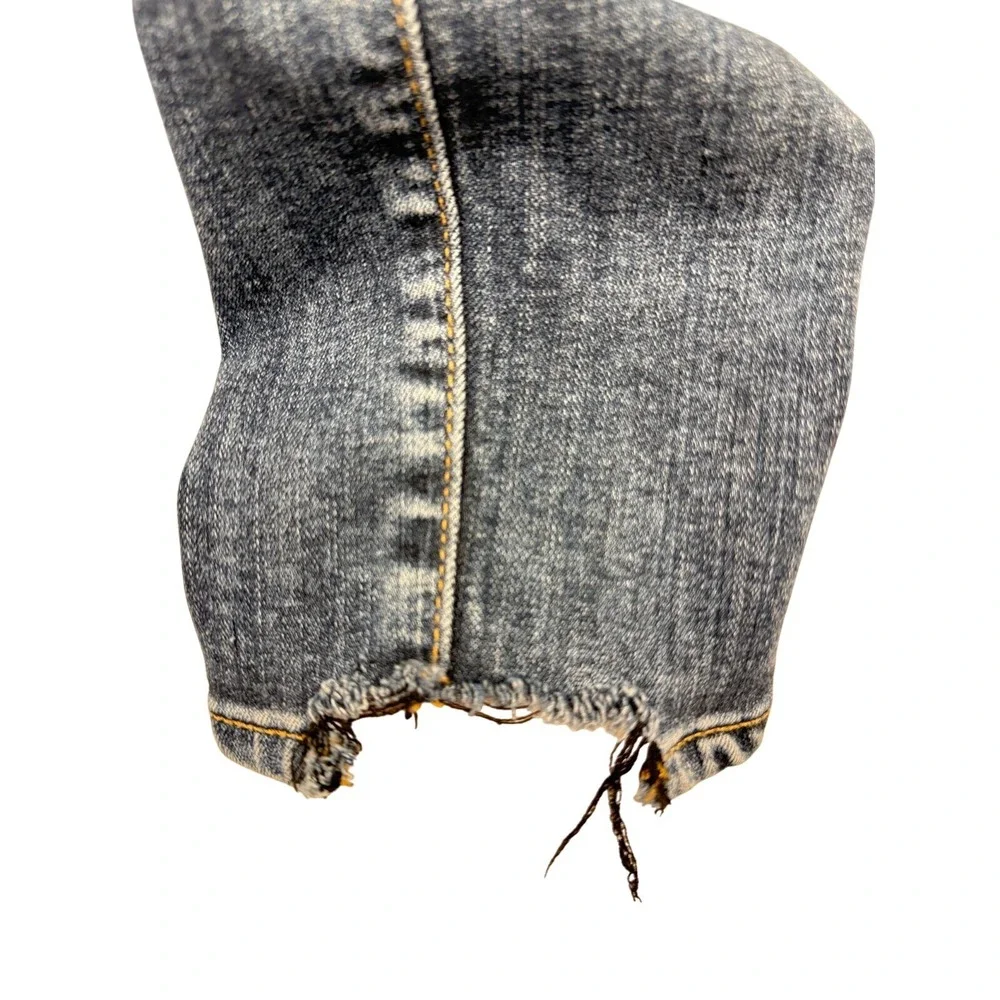 Big Star Alex Skinny Jeans Women's 33‎ Blue (fits 32x30) Stretch Mid-Rise
